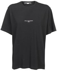 Stella McCartney Logo Print T-shirt - Black