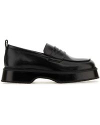Ami Paris - Squared-toe Loafers - Lyst
