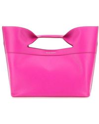Alexander McQueen - The Bow Small Top Handle Bag - Lyst
