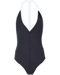 Valentino Lycra Bathing Suit - Black