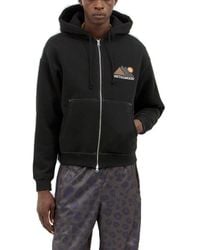 METALWOOD STUDIO - Sunshine Zip-Up Drawstring Hoodie - Lyst