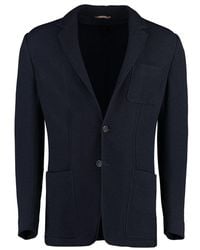 Canali - Single-Breasted Wool Jacket - Lyst