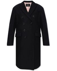 DSquared² - Double-Breasted Coat - Lyst