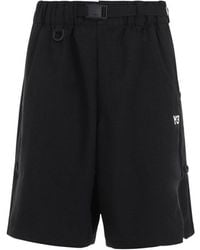 Y-3 - Tech Fabric Shorts - Lyst