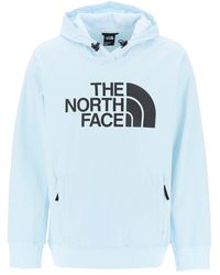 The North Face - Techno Hoodie With Logo Print - Lyst