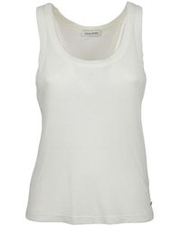 Anine Bing - Crewneck Sleeveless Ribbed Tank Top - Lyst