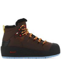 Bally Cusago Lace-up Snow Boots - Brown