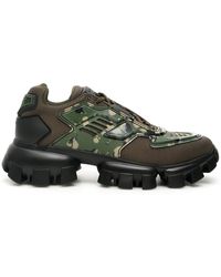 prada sneakers green