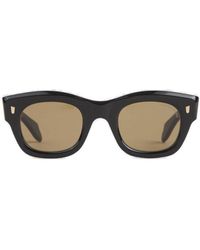 Cutler and Gross - Oval-frame Sunglasses - Lyst