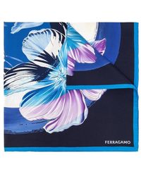 Ferragamo - Silk Shawl - Lyst