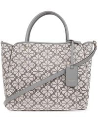 Kate Spade - Flower Jacquard Medium Everything Tote Bag - Lyst