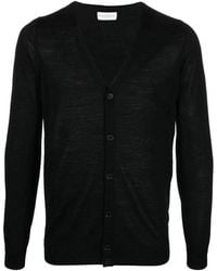 Ballantyne - V-Neck Button-Up Cardigan - Lyst