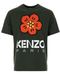 KENZO - Boke Flower Printed Crewneck T-shirt - Lyst