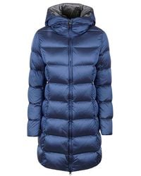 Colmar - Hooded Long Down Jacket - Lyst