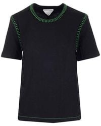 Bottega Veneta - Overlock Stitch T-shirt - Lyst