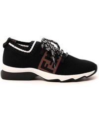 fendi black women's sneakers