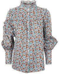 Weekend by Maxmara - All-over Printed Twill Shirt - Lyst