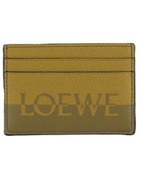 Loewe - Calfskin Signature Cardholder - Lyst