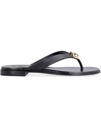 Givenchy - Leather Flip-flops - Lyst