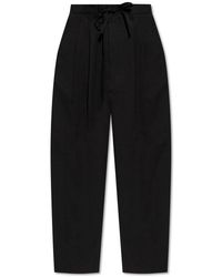 Lemaire - Pleated Trousers - Lyst