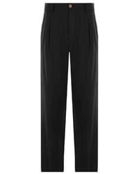 Magliano - Pintuck Detailed Wide-leg Trousers - Lyst