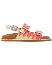 Missoni - Zigzag Double Buckled Sandals - Lyst