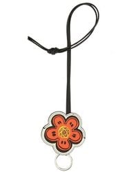 KENZO - Boke Flower Embellished Keyring - Lyst