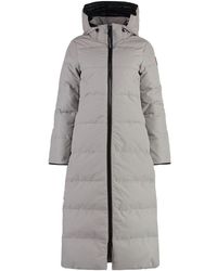 Canada Goose - Mystique Long Hooded Down Jacket - Lyst