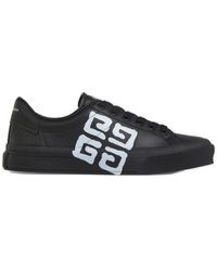 Givenchy X Josh Smith City Sport Lace-up Trainers - Black