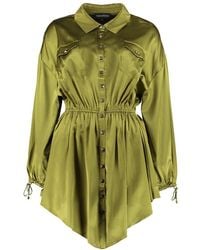 retroféte - Silk Shirtdress - Lyst