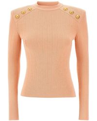 Balmain - 'Chiocciola' Sweater - Lyst