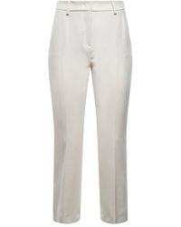 Weekend by Maxmara - Straight-fit Cropped Pants - Lyst