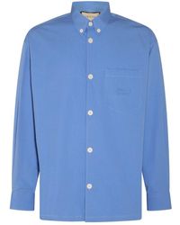 Gucci - Light Cotton Poplin Shirt - Lyst