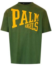 Palm Angels - College Oversized T-shirt - Lyst
