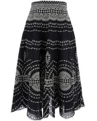 Charo Ruiz - Livvy' Midi Skirt - Lyst