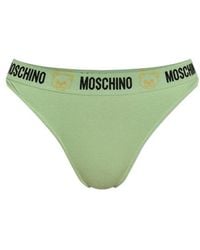 Moschino - Bra With Logo - Lyst