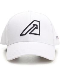 Autry - White Cap With Logo - Lyst