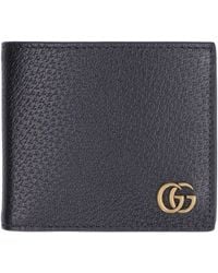 Gucci - Marmont Flap Over Wallet - Lyst