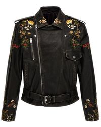 Etro - Nail Floral Embroidery Casual Jackets, Parka - Lyst