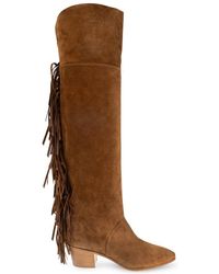 Casadei - Beat Over The Knee Boots - Lyst