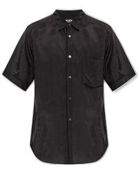 COMME DES GARÇON BLACK - Short-sleeved Buttoned Shirt - Lyst