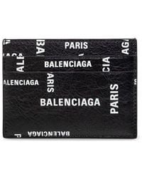 Balenciaga - Leather Card Case - Lyst