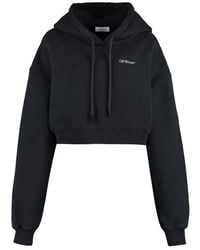 Off-White c/o Virgil Abloh - Cropped Hoodie - Lyst
