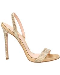 Gedebe - Rhinestone Embellished High Stiletto Heel Sandals - Lyst