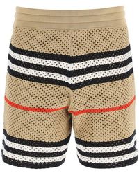 Burberry Morris Icon Stripe Shorts - Multicolour
