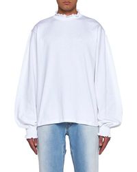 Random Identities - Ruffle Trim T-Shirt - Lyst