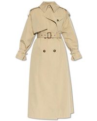 Alexander McQueen - Double-breasted Trench Coat, - Lyst