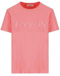 Lanvin - T-shirt And Polo - Lyst