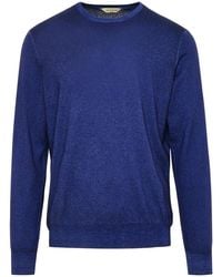 Gran Sasso - Crewneck Ribbed Jumper - Lyst