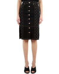 Marine Serre Knee-length skirts for Women - Up to 76% off at Lyst.com